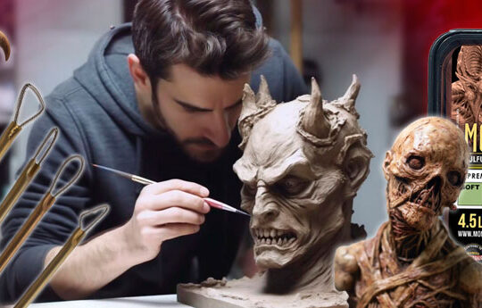 SCULPTING Creature bust